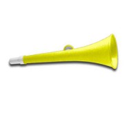 Vuvuzela mini žlutá - ORIGINAL